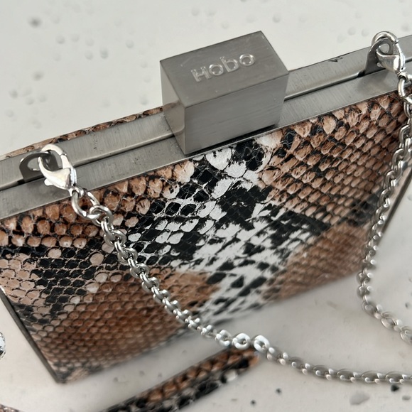 Snake Print Hobo Bag - Picture 3 of 8